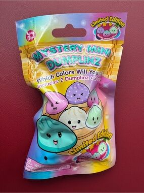 Mystery Mini Dumplinz Limited Edition Plush Blind Bag - Multicolor